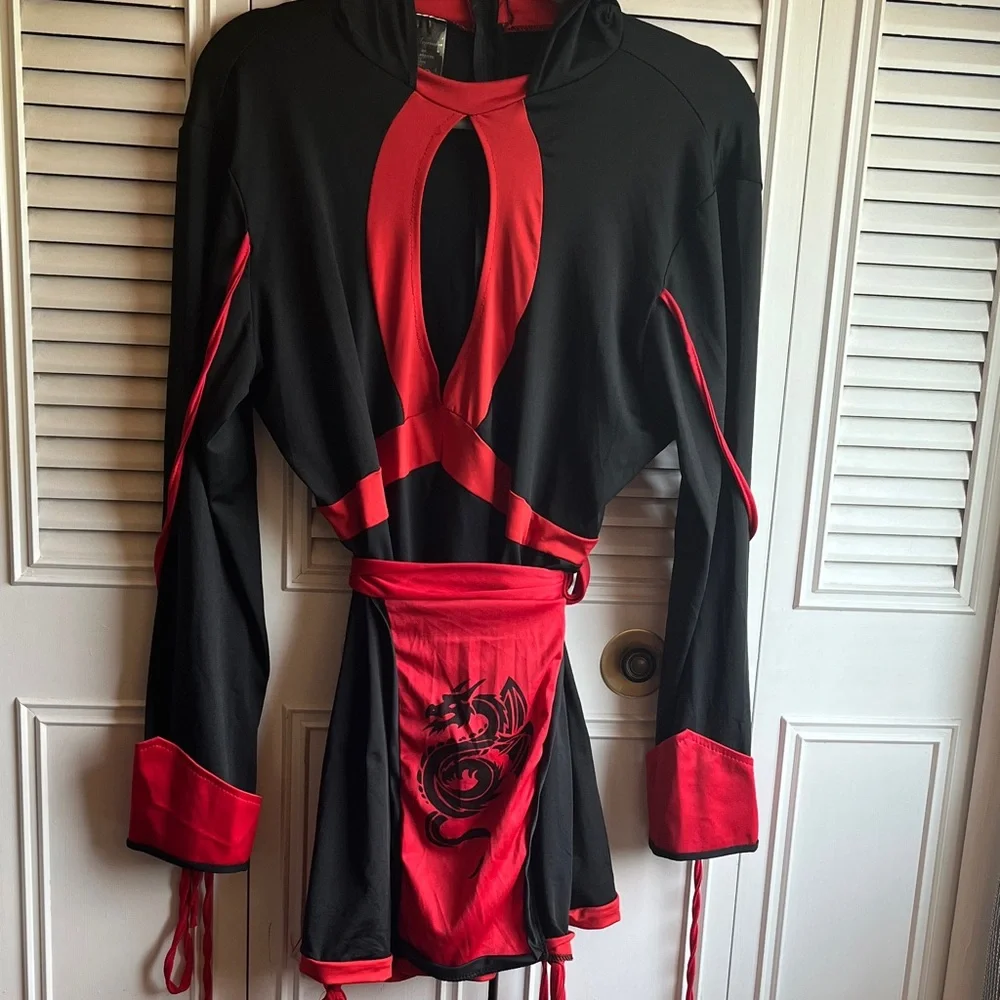 Dragon Ninja 3pc costume set - Picture 11 of 13